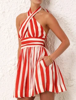 Alight Halter Mini Dress