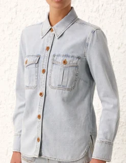 August Denim Body Shirt