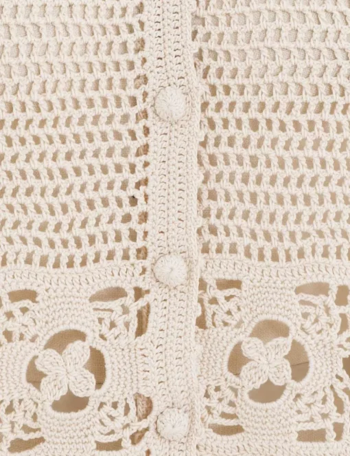 Chintz Hand Crochet Shirt