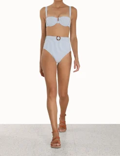 Chintz Stripe Balconette Bra