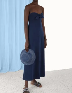 Devi Towelling Column Dress