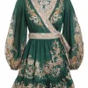 Devi Wrap Mini Dress