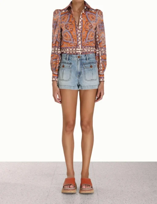 Halcyon Blouson Blouse
