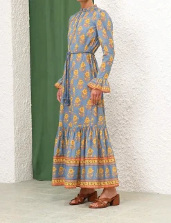 Junie Frill Midi Dress