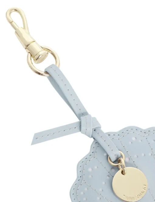 Leather Shell Key Charm