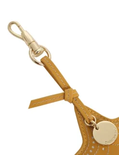 Leather Starfish Key Charm