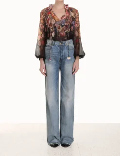 Luminosity Floral Blouse
