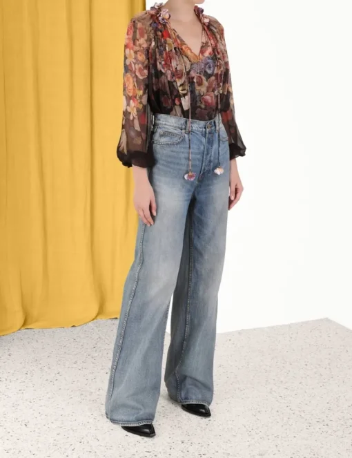 Luminosity Floral Blouse