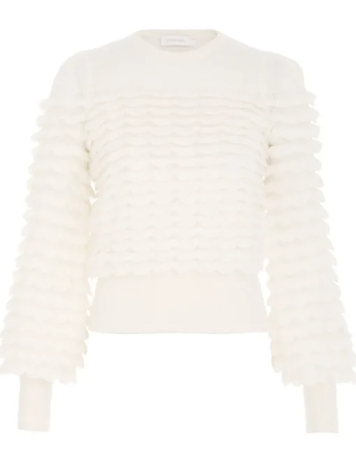 Luminosity Scallop Sweater