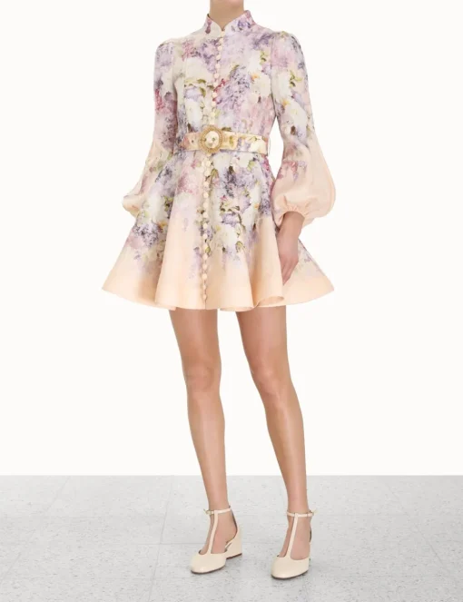 Lyrical Buttoned Mini