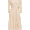 Lyrical Lace Tie Midi