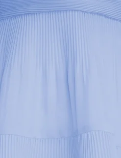 Pleated Mini Dress