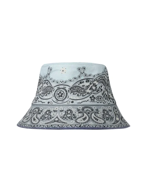 Printed Canvas Bucket Hat