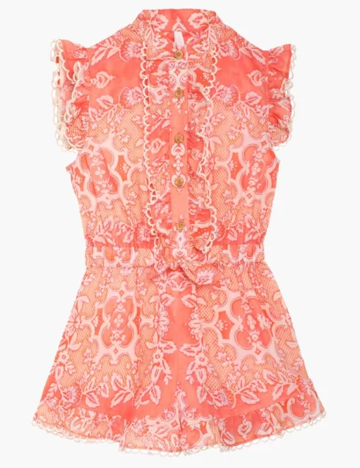 Raie Frill Playsuit