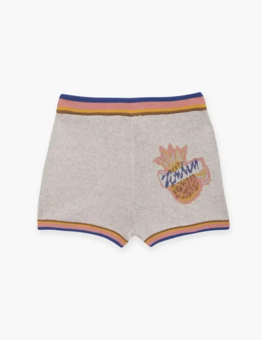 Raie Jacquard Pineapple Shorts