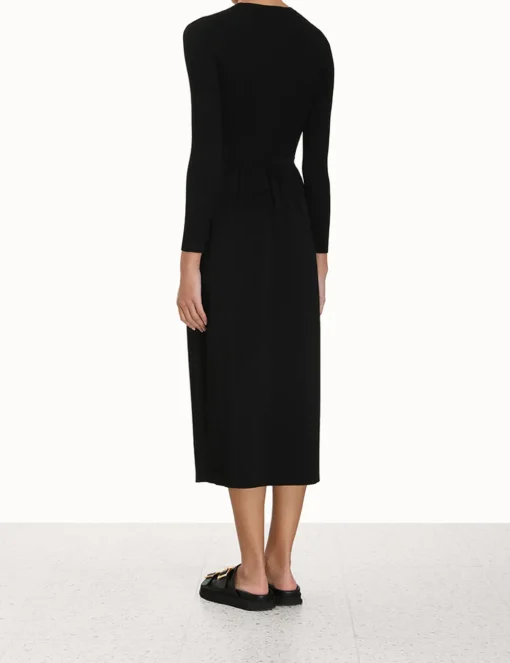 Rib Midi Dress