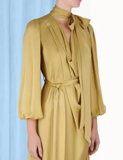 Silk Billow Dress