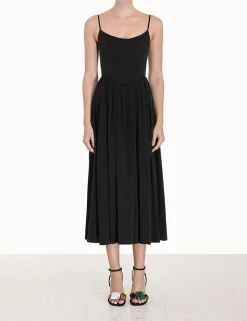 Silk Corset Dress