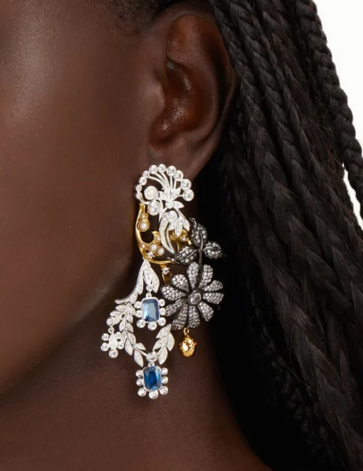 Tangled Collage Earrings