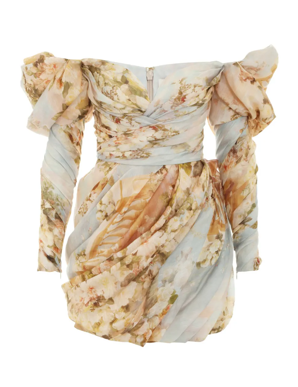 Luminosity Drape Mini Dress