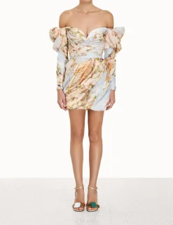 Luminosity Drape Mini Dress