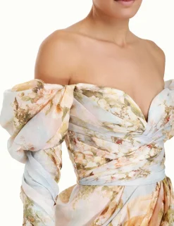 Luminosity Drape Mini Dress