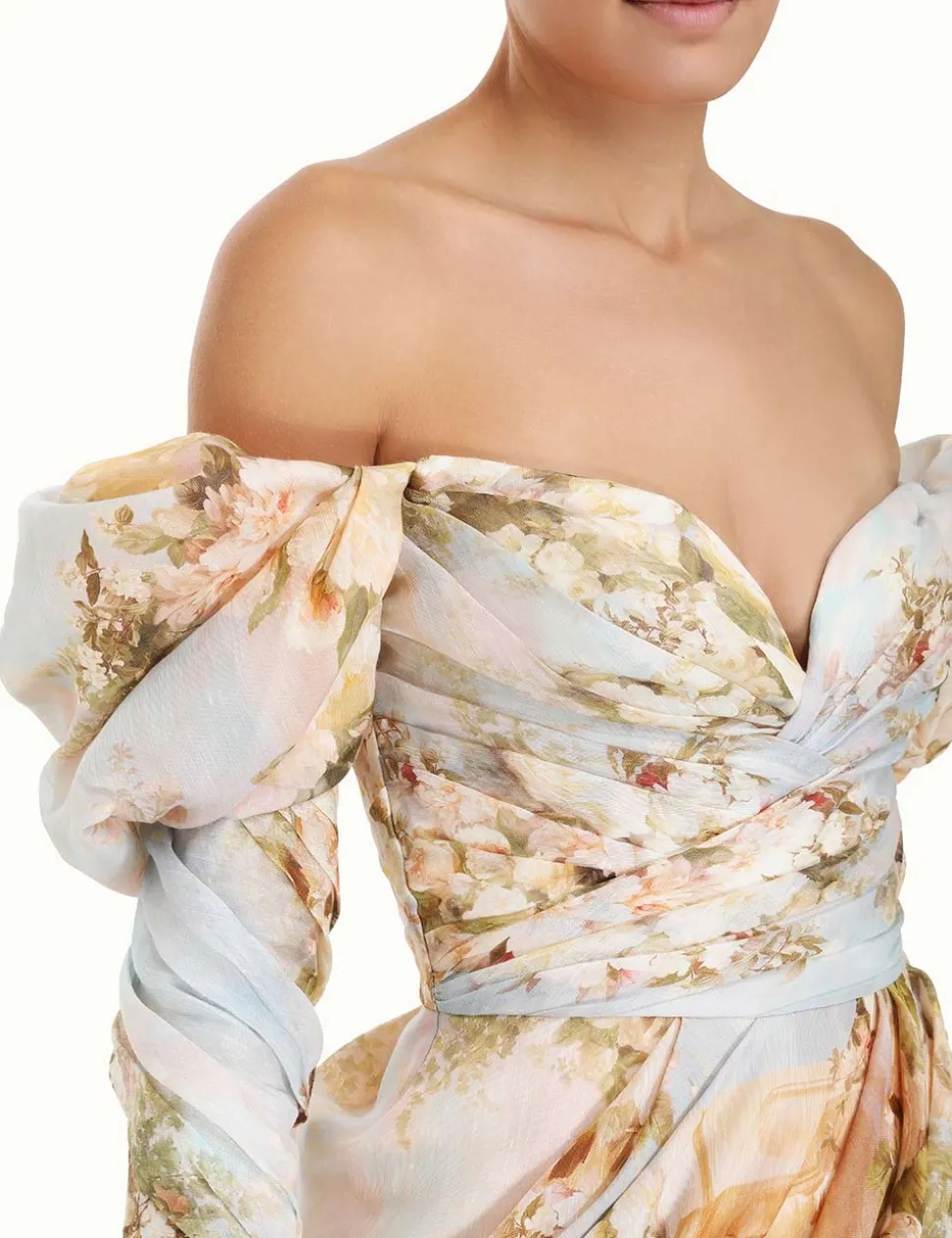 Luminosity Drape Mini Dress